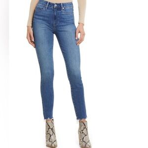 Paige Hoxton Ankle Limitless Fray Hem Jeans🖤
